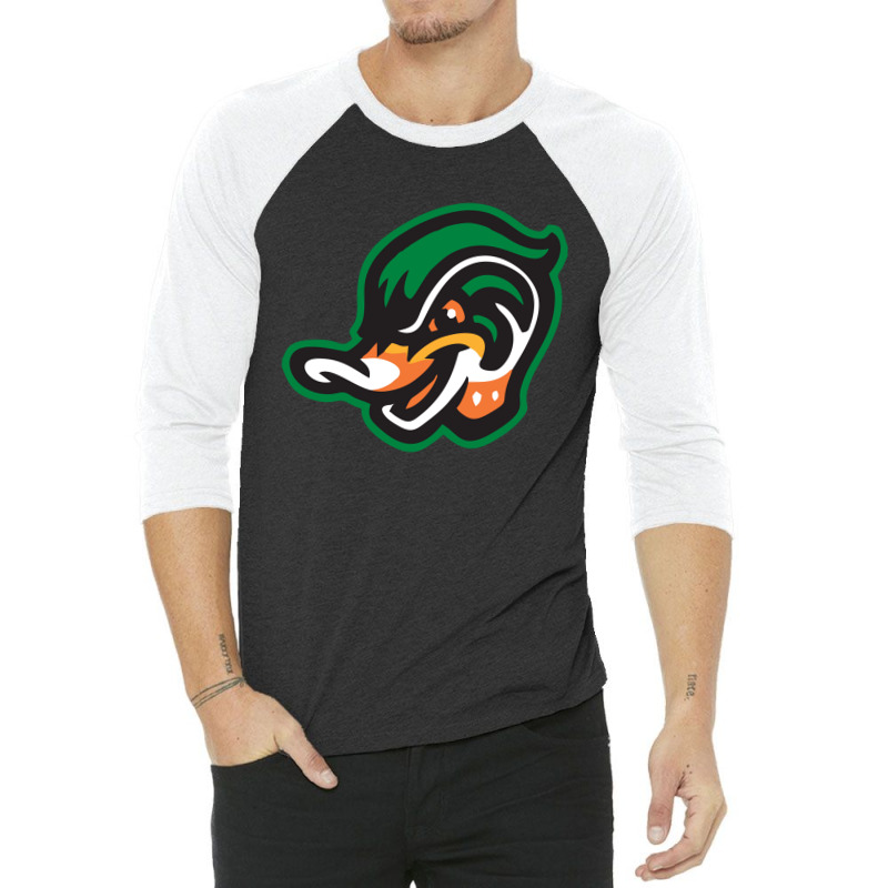 The Down East Wood Ducks 3/4 Sleeve Shirt | Artistshot