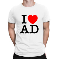 I Heart Ad T-shirt | Artistshot