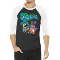 Dragon Tales Graphic 3/4 Sleeve Shirt | Artistshot