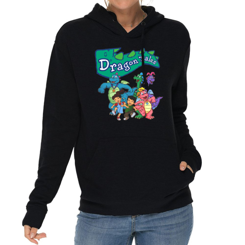 Dragon Tales Graphic Lightweight Hoodie | Artistshot