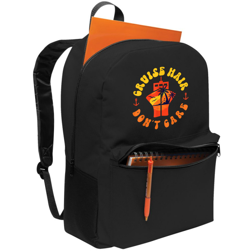 Cruise Ship Vacation Girl Cruise Hair Don't Care Backpack | Artistshot