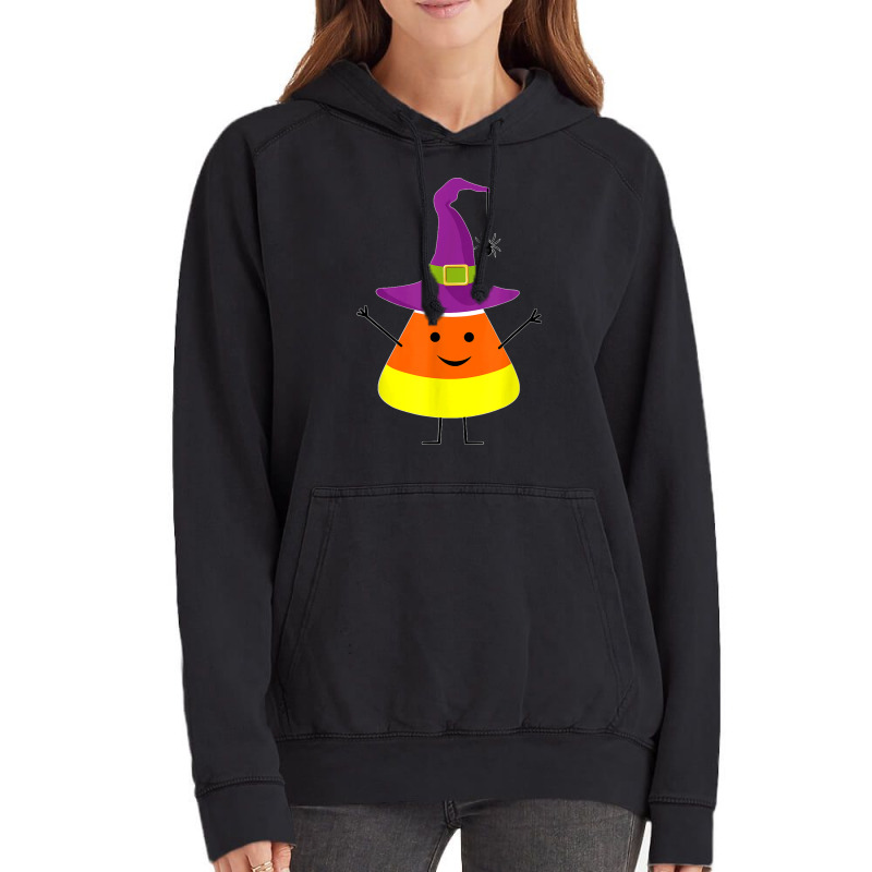 Witch Warlock Candy Corn Funny Halloween Costume Shirt Kids Vintage Hoodie by MaryTMcgoffin | Artistshot