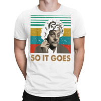 So It Goes Retro Vintage Reading Book Novel T Shirt T-shirt | Artistshot