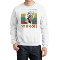 So It Goes Retro Vintage Reading Book Novel T Shirt Crewneck Sweatshirt | Artistshot