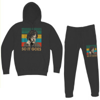 So It Goes Retro Vintage Reading Book Novel T Shirt Hoodie & Jogger Set | Artistshot