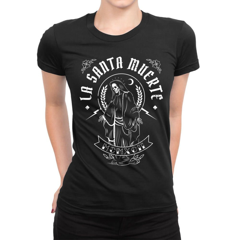 La-santas Muertes Women Ladies Fitted T-Shirt by Kosdapen517 | Artistshot