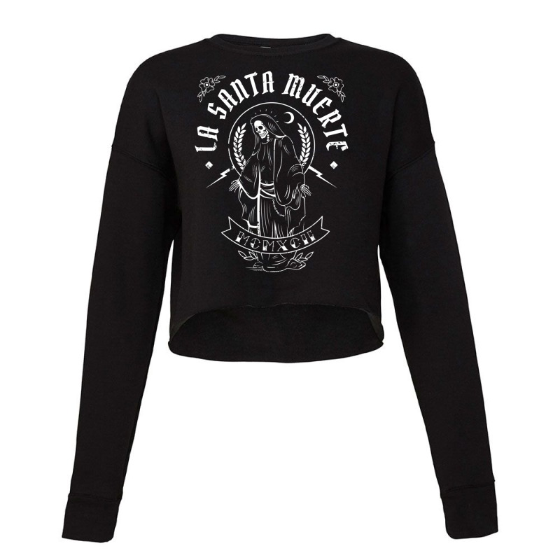 La-santas Muertes Women Cropped Sweater by Kosdapen517 | Artistshot