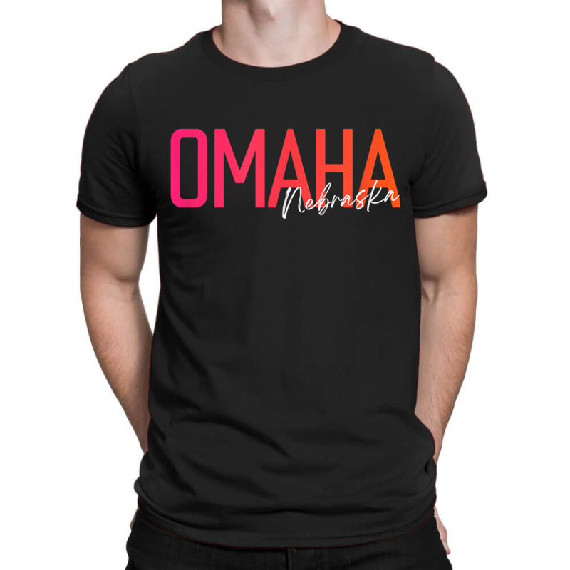 Omaha Nebraska Souvenir Vintage Nebraska Omaha T-shirt | Artistshot