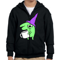 Glebs With Coffee Smiling Friends Youth Zipper Hoodie | Artistshot