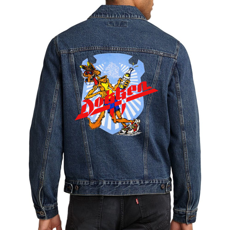 Dokken Beast From East Tour Concert 1988 Men Denim Jacket | Artistshot