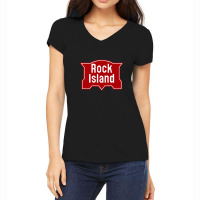 Rock-island-gasoline Women's V-neck T-shirt | Artistshot