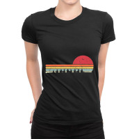 Rowing Retro Style For Rower Ladies Fitted T-shirt | Artistshot