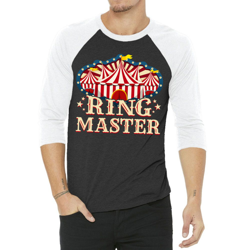 Circus Ringmaster  Circus S  Ringmaster 3/4 Sleeve Shirt by cm-arts | Artistshot