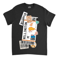 Wellington New Zealand Boarding Pass Airplane Ticket Travel Classic T-shirt | Artistshot