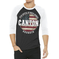 Canton Georgia 3/4 Sleeve Shirt | Artistshot