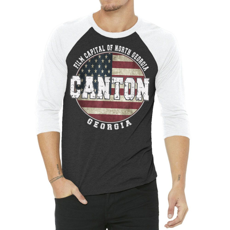 Canton Georgia 3/4 Sleeve Shirt | Artistshot