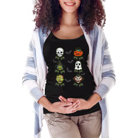 Halloween Skeleton Gaming Witch Vampire Zombie Boys Kids T Shirt Maternity Scoop Neck T-shirt | Artistshot