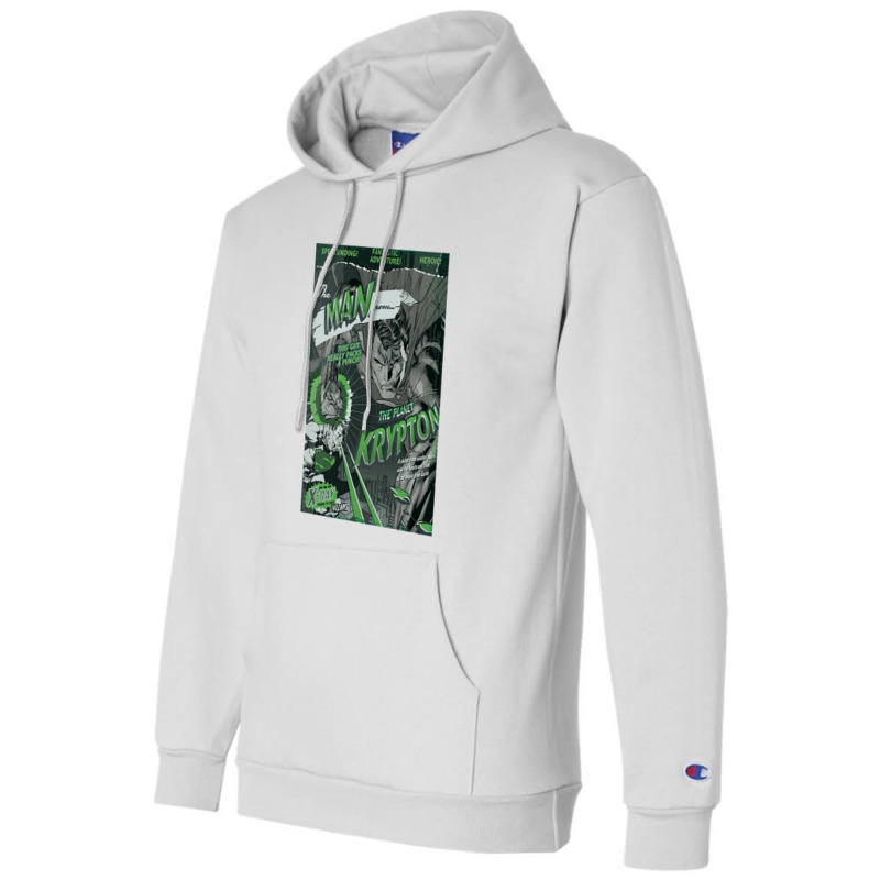 The Man From Krypton Champion Hoodie | Artistshot