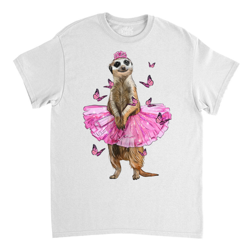 Meerkat With Tutu Classic T-shirt | Artistshot