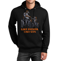 Like Father Like Son Quad Bike Four Wheeler Atv Gift Unisex Hoodie | Artistshot