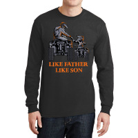 Like Father Like Son Quad Bike Four Wheeler Atv Gift Long Sleeve Shirts | Artistshot