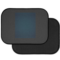 Blue Carbon Fiber - Fancy Blue Carbon Fiber Rear Car Mat | Artistshot