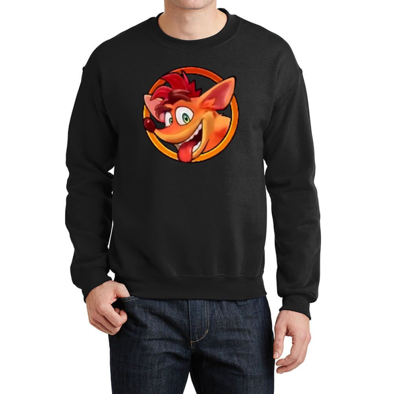 Crash Bandicoot Crewneck Sweatshirt | Artistshot