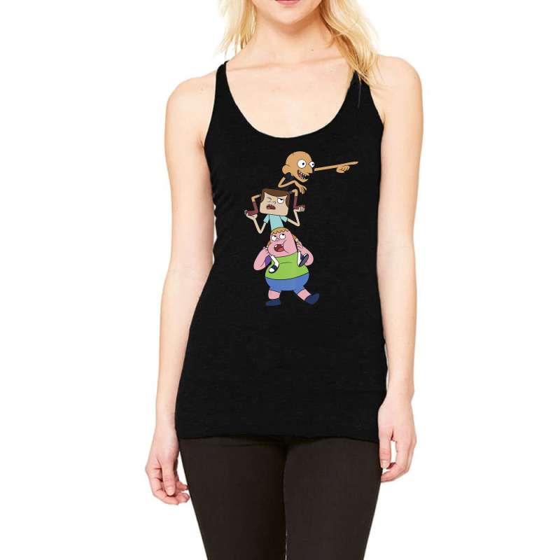 Cn Clarence Best Friends Stack Racerback Tank by laughingtuy | Artistshot