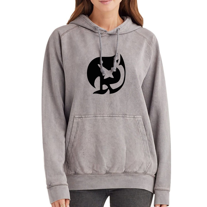 Raven Tail Symbol Vintage Hoodie | Artistshot