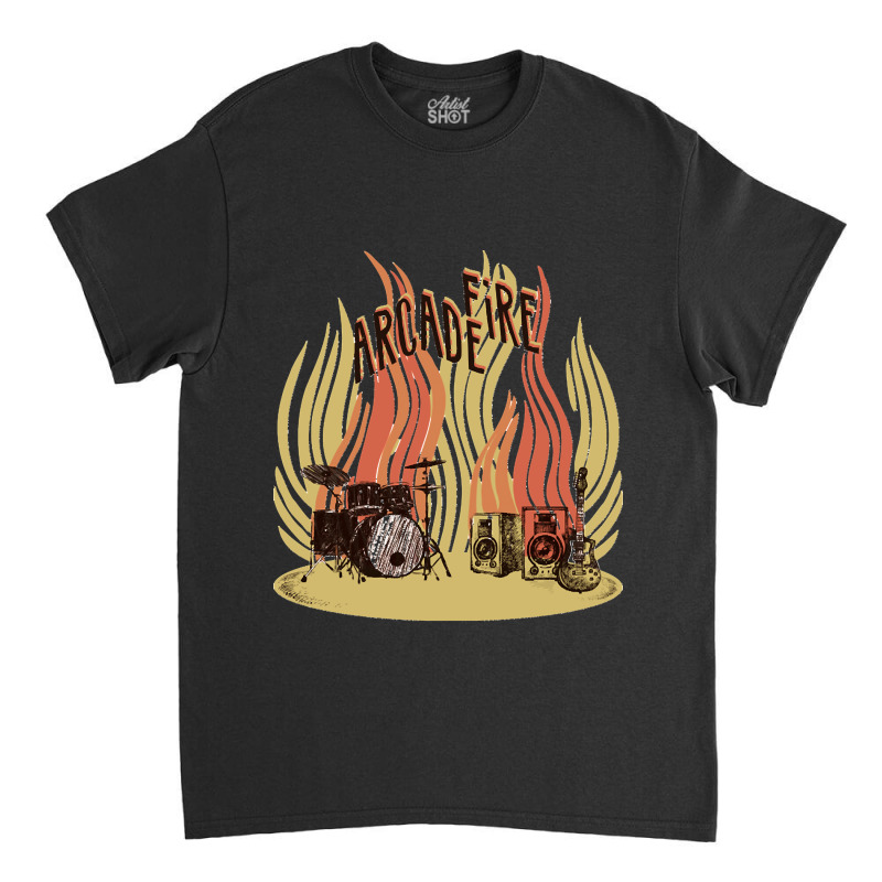 The Arcade Fire Classic T-shirt by cm-arts | Artistshot