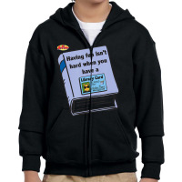 Arthur Having Fun Is Not Hard When You Have A Library Card Youth Zipper Hoodie | Artistshot