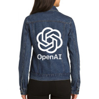 Openai - Artificial Intelligence Research, Machine Learning Ladies Denim Jacket | Artistshot