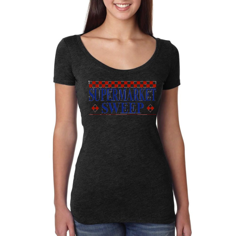 Supermarket Sweep Classic Women's Triblend Scoop T-shirt by cm-arts | Artistshot