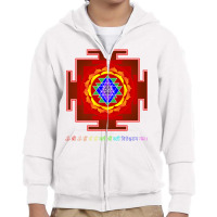 Sri Yantra Sanskrit Wealth Mantra Meditation Premium T Shirt Youth Zipper Hoodie | Artistshot