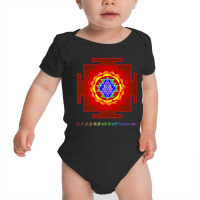 Sri Yantra Sanskrit Wealth Mantra Meditation Premium T Shirt Baby Bodysuit | Artistshot