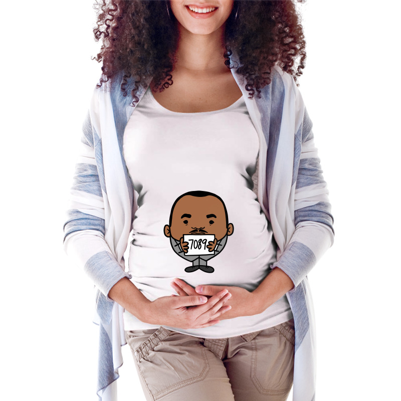 Martin Luther King Jr Maternity Scoop Neck T-shirt by rongpuluhduapuluh | Artistshot