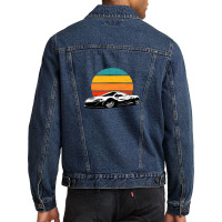 Sunset Supercar Products Men Denim Jacket | Artistshot