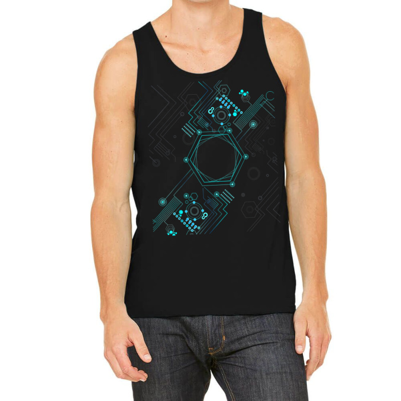 Tech Nerd Computer Geek - Computer Circuit Engineer Gifts Tank Top | Artistshot