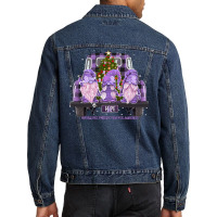 Hypokalemic Periodic Paralysis Awareness   Gnome Hope Christmas T Shir Men Denim Jacket | Artistshot