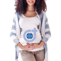 College Of Divine Word Maternity Scoop Neck T-shirt | Artistshot