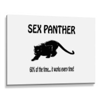 Yellow Sex Panther Metal Print Horizontal | Artistshot