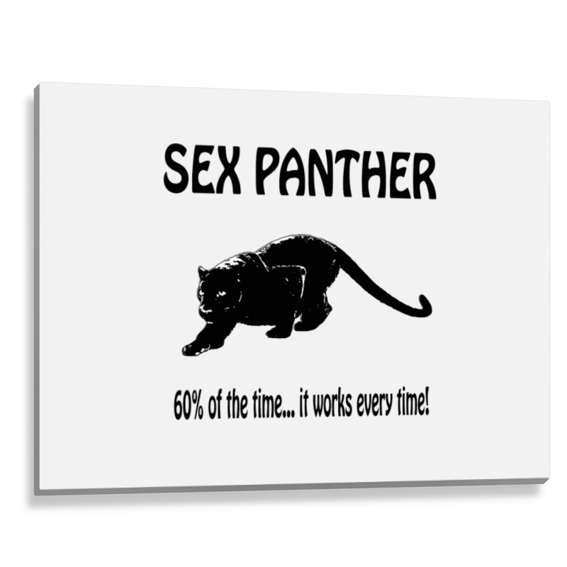 Yellow Sex Panther Metal Print Horizontal by QuaidXan | Artistshot