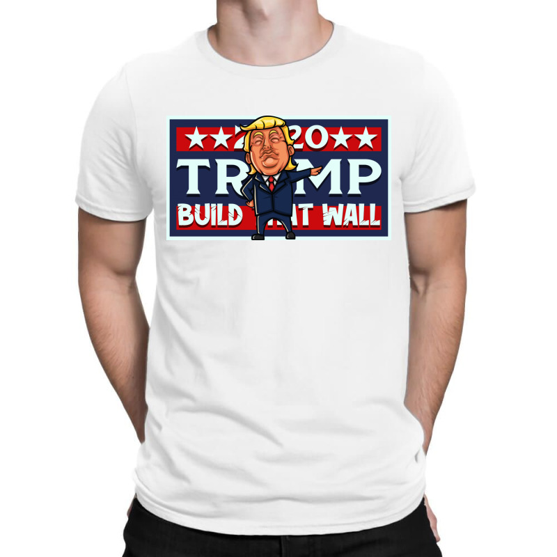 Build That Wall License Plate T-shirt | Artistshot