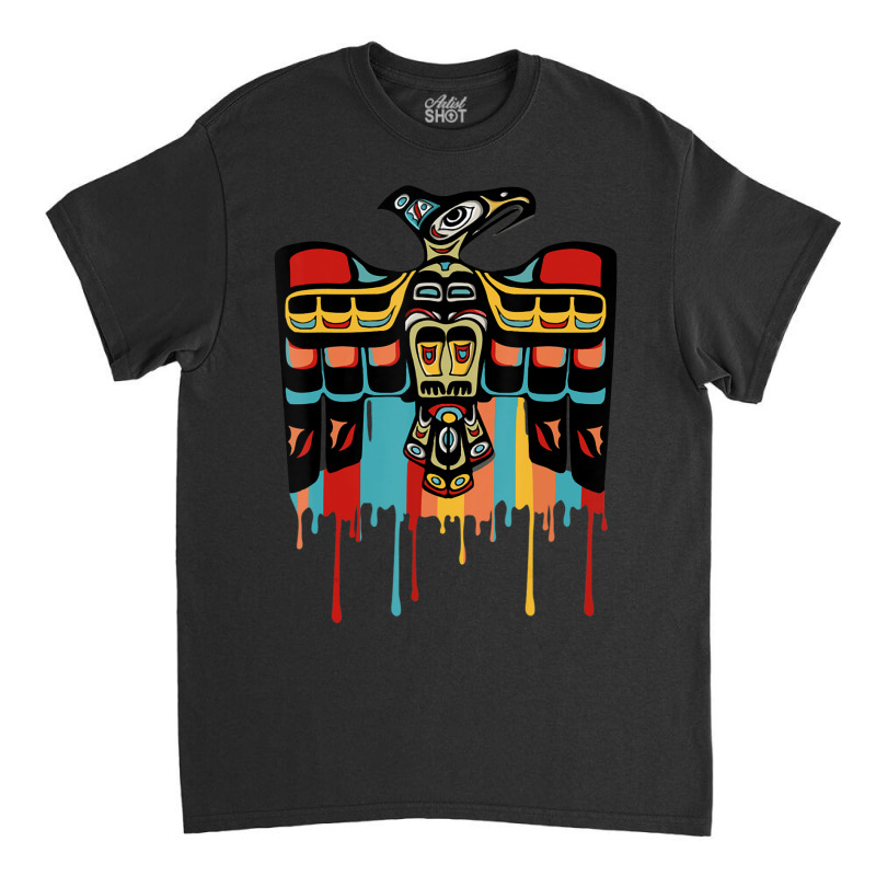 Thunderbird Native American Classic T-shirt by atereabag | Artistshot