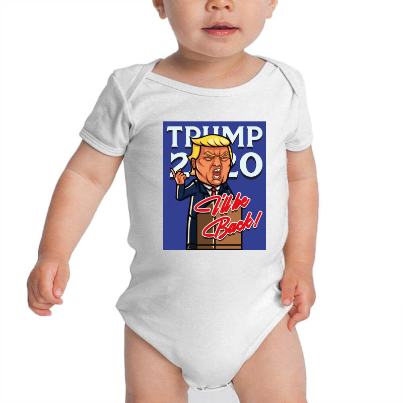 Donald Trump Podium 2020 Baby Bodysuit | Artistshot