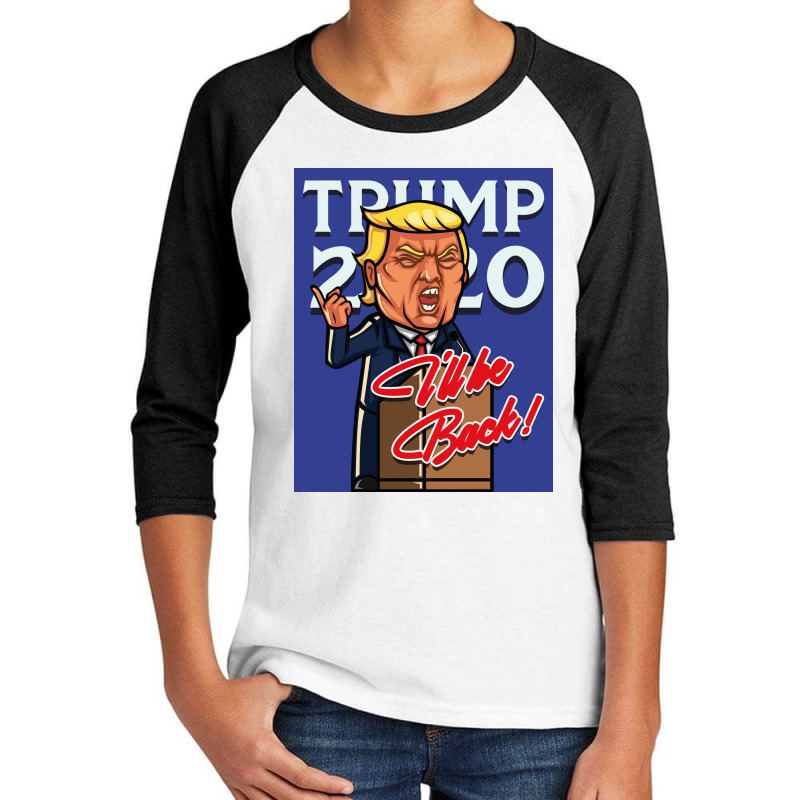 Donald Trump Podium 2020 Youth 3/4 Sleeve | Artistshot