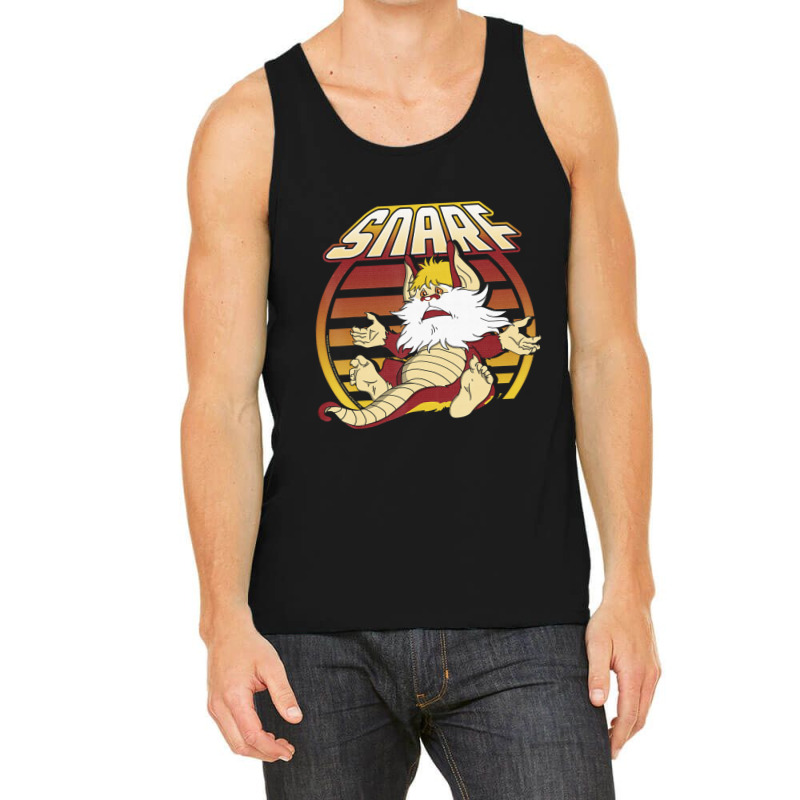 Thundercats Snarf Retro Sunset Portrait Tank Top by atereabag | Artistshot