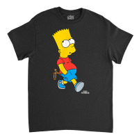 The Simpsons Bart Simpson With Slingshot T Shirt Classic T-shirt | Artistshot