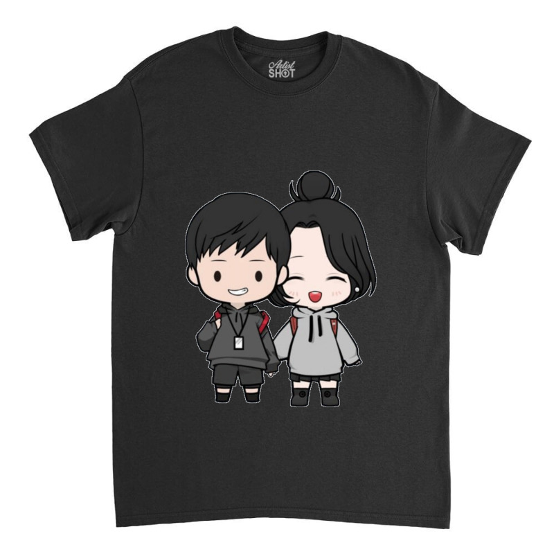 Cute-cartoon-couples- Classic T-shirt | Artistshot