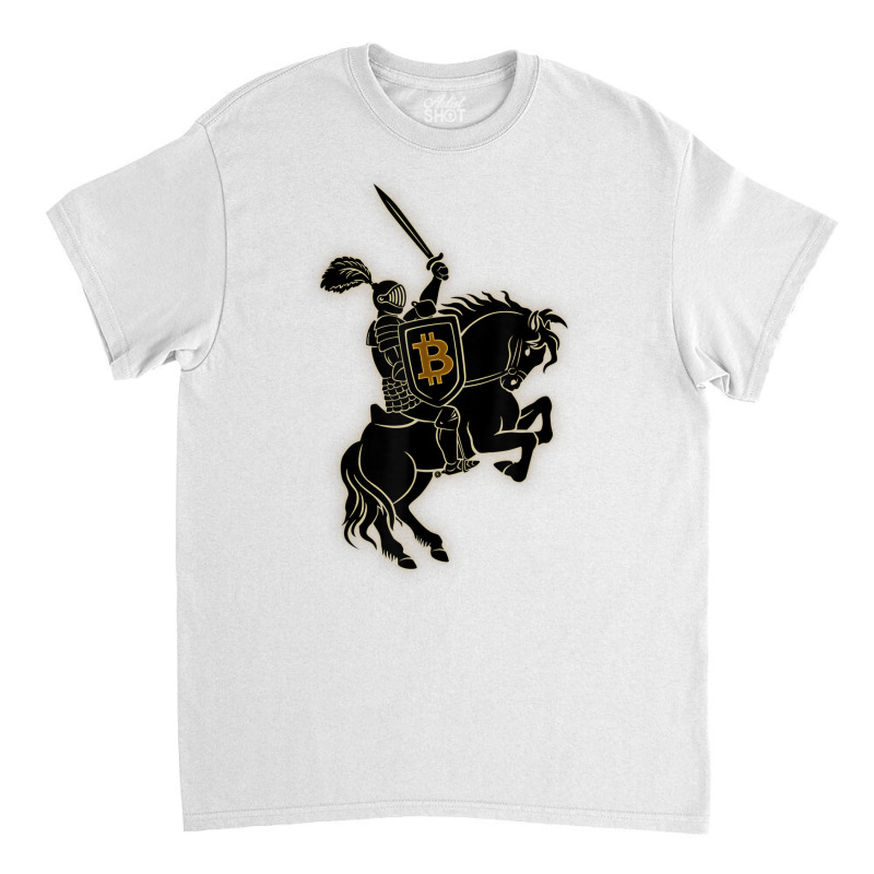 Bitcoin Crusader T Shirt Classic T-shirt | Artistshot